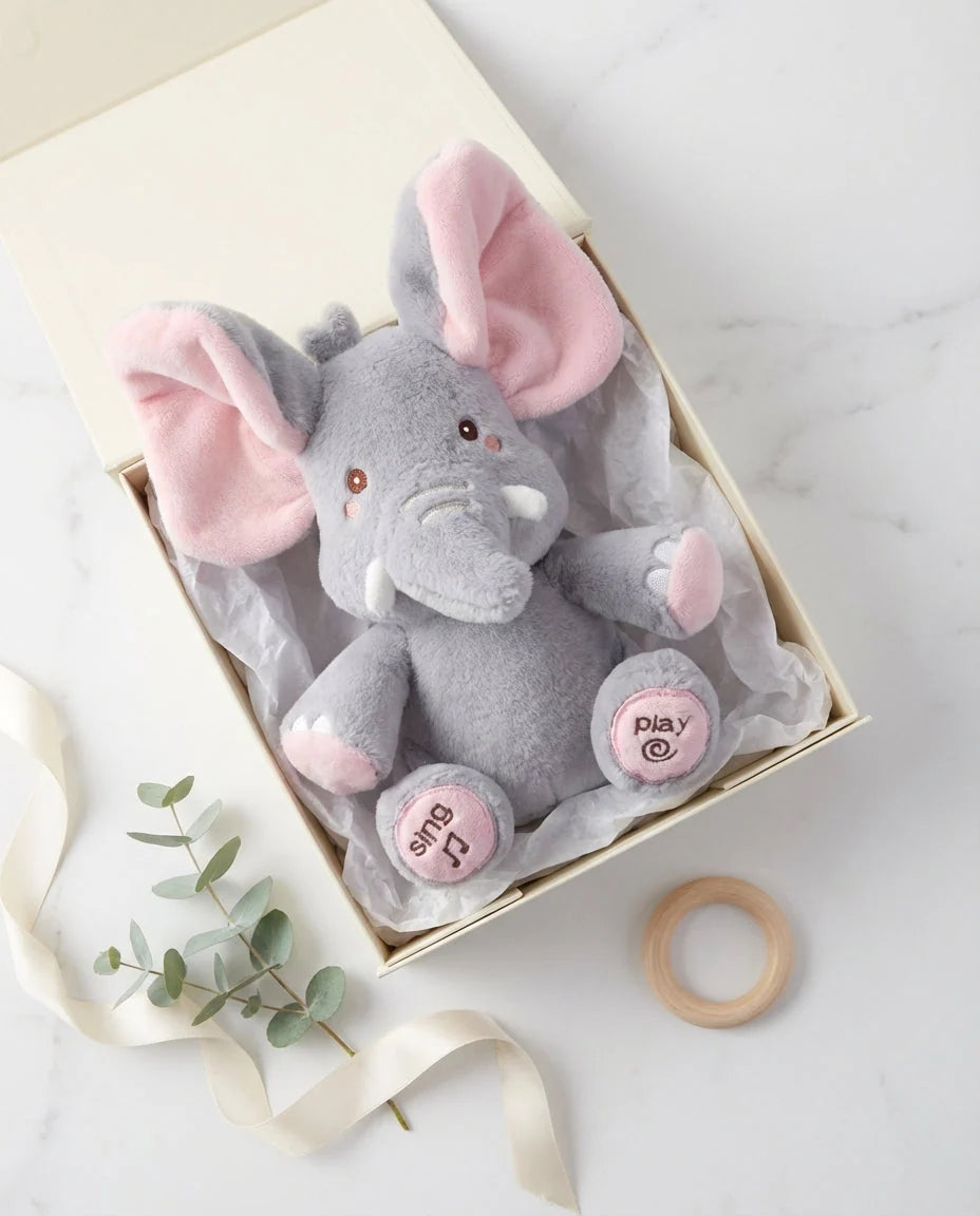 Baby Plush Toy Interactive Peekaboo Soothing Melodies