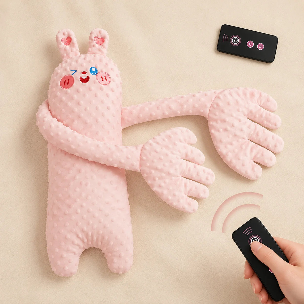 Baby Sleep Plush Rhythmic Patting 3 Modes USB Rechargeable