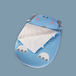 Baby Sleeping Bag Breathable Cotton Temperature-Regulating Zipper