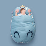 Baby Sleeping Bag Breathable Cotton Temperature-Regulating Zipper