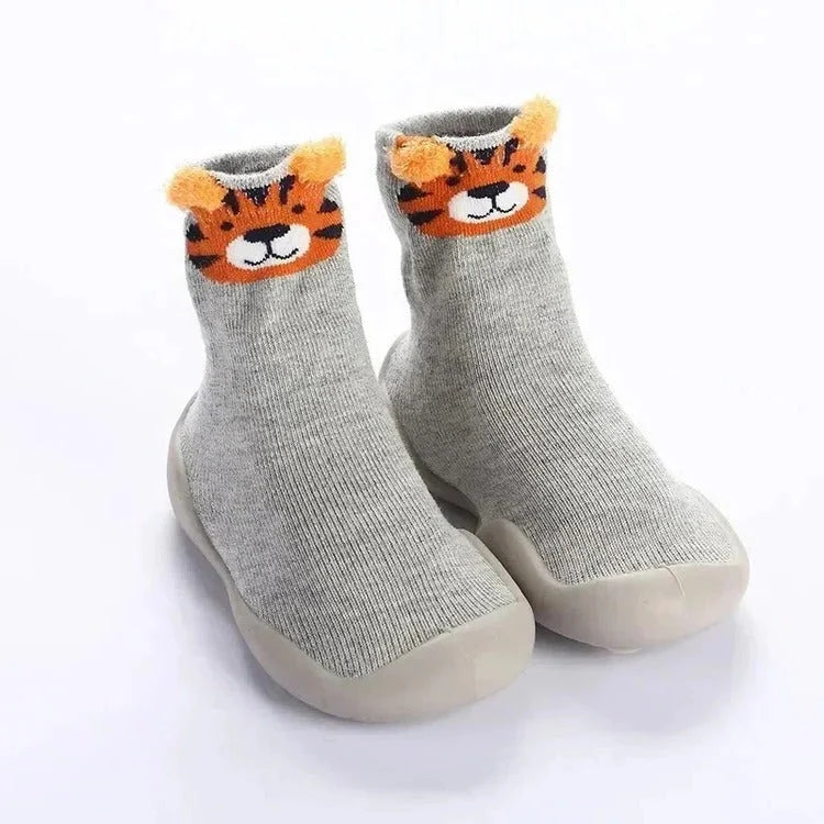 Baby & Toddler Soft-Sole Sock Shoes Slip-On Textured Sole