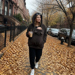 Babywearing Hoodie Sherpa Fleece Removable Zip-On Panel