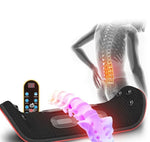 Back Massager Adjustable Pulse & Vibration Remote Control Heating