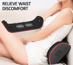 Back Massager Adjustable Pulse & Vibration Remote Control Heating