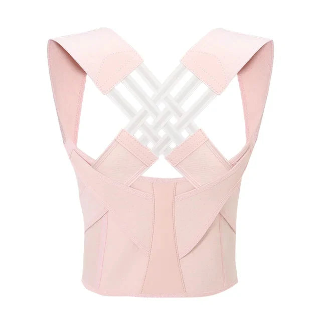 Back Posture Corrector Adjustable Stretch Straps Discreet Fit