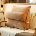 Back Support Cushion Ergonomic Wedge With Side Pocket