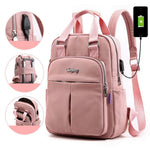 Backpack Anti-Theft USB Charging Organizer