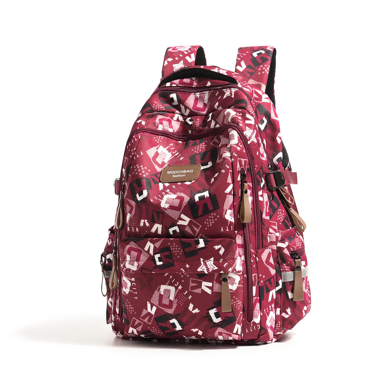 Backpack Multiple Compartments Padded Adjustable Straps