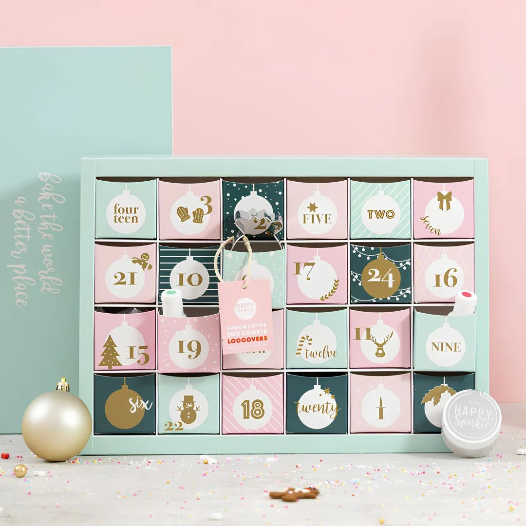 Baking Advent Calendar 24 Days Decorating Supplies