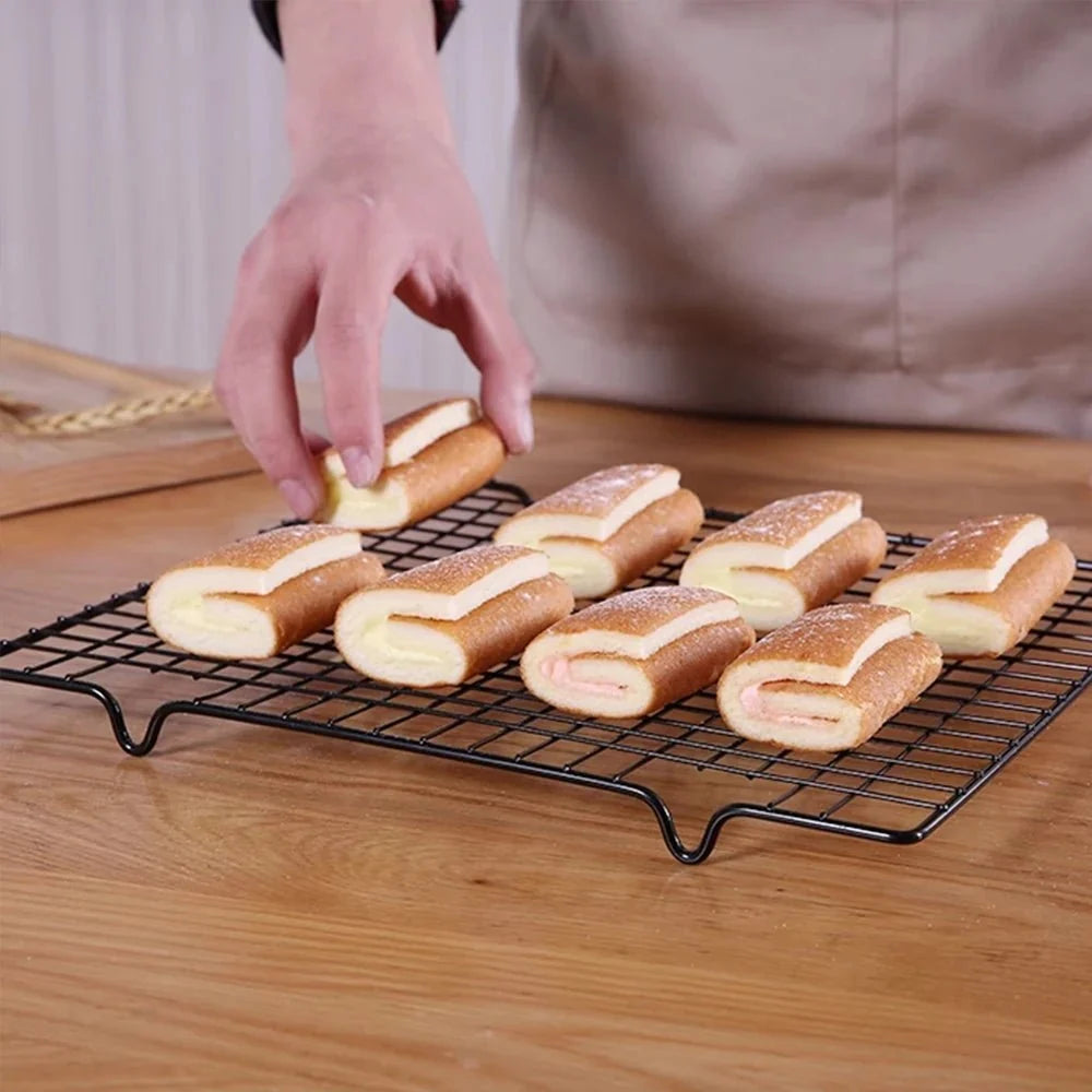 Baking & Grilling Rack Carbon Steel Elevated Feet