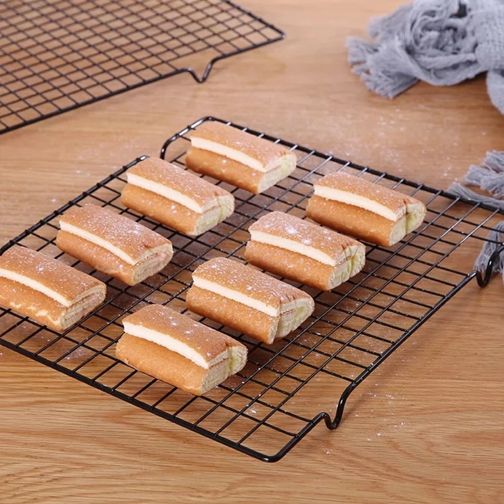 Baking & Grilling Rack Carbon Steel Elevated Feet