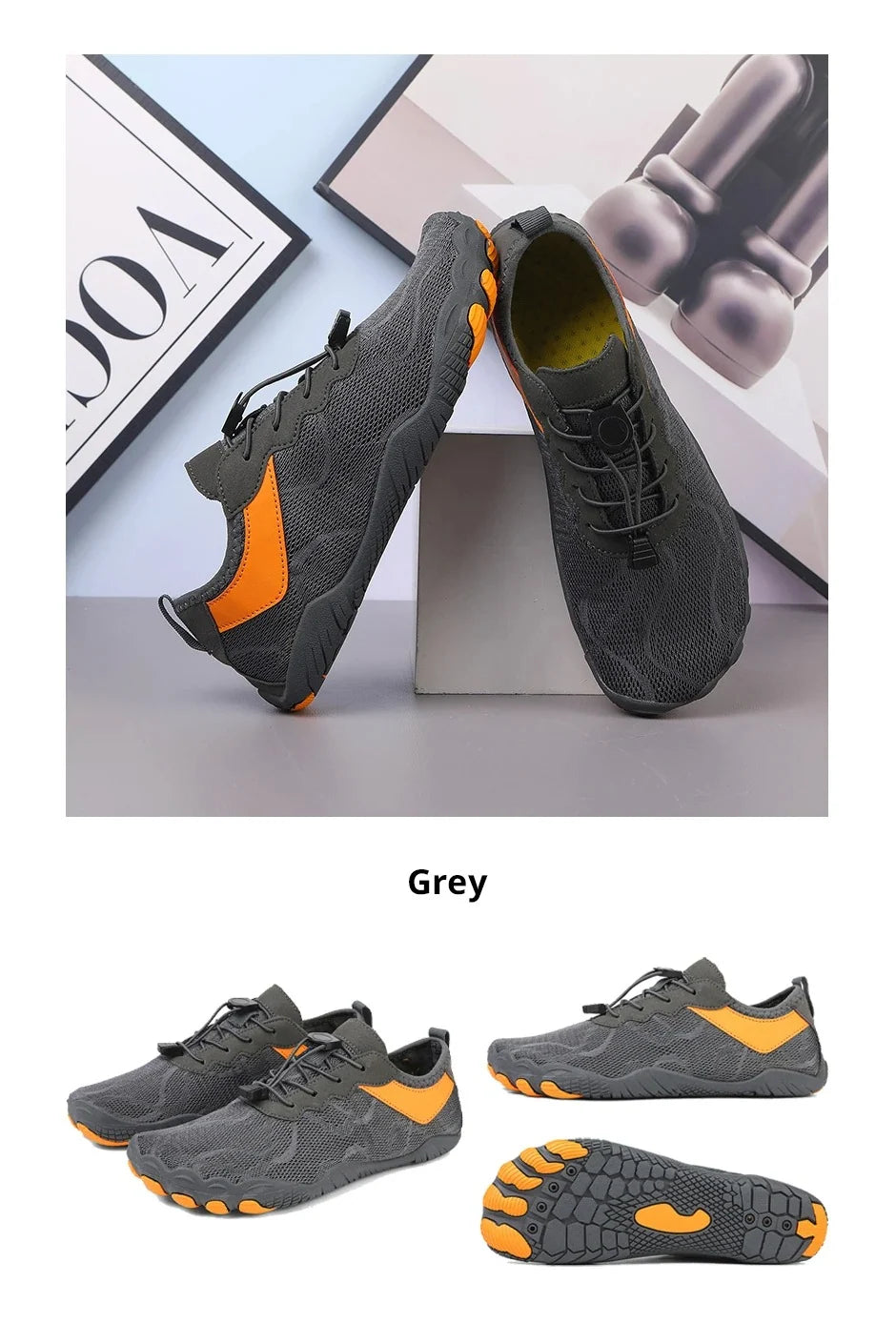 Barefoot Shoes Zero-Drop Wide Toe Box & Non-Slip Outsole