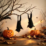 Bat Hanging Ornaments Felt Lightweight With Hanging Loops