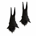 Bat Hanging Ornaments Felt Lightweight With Hanging Loops