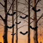 Bat Wall Decoration Easy-Hang Glow-In-The-Dark Option