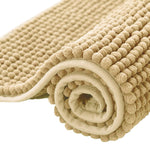 Bath Mat Chenille Absorbent Non-Slip Machine Washable