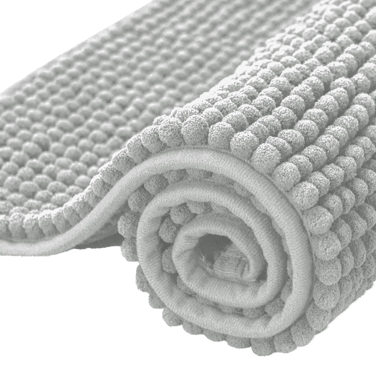 Bath Mat Chenille Absorbent Non-Slip Machine Washable