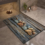 Bath Mat Diatomaceous Earth Quick-Drying Non-Slip Backing