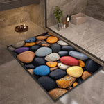 Bath Mat Diatomaceous Earth Quick-Drying Non-Slip Backing