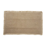 Bath Mat Highly Absorbent Plush Woven Machine Washable