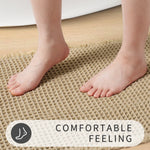 Bath Mat Highly Absorbent Plush Woven Machine Washable