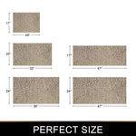 Bath Mat Non-Slip Quick-Drying Plush Absorbent