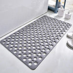 Bath Mat Non-Slip Suction-Cup Antibacterial Quick-Drain