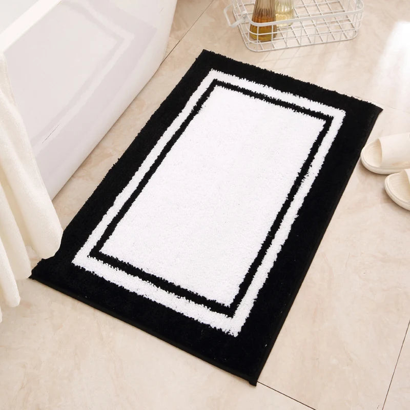 Bath Mat Plush Absorbent Non-Slip Machine Washable