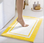 Bath Mat Plush Absorbent Non-Slip Machine Washable