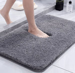 Bath Mat Plush Microfiber Absorbent Quick-Drying Non-Slip Backing