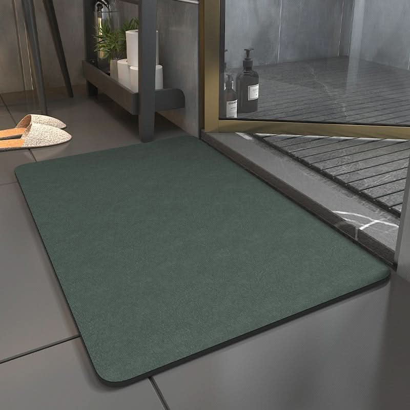 Bath Mat Quick-Drying Polyester Non-Slip Underside