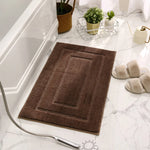 Bath Mat Soft Microfiber Absorbent Non-Slip Machine Washable