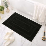 Bath Mat Soft Microfiber Absorbent Non-Slip Machine Washable