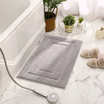 Bath Mat Soft Microfiber Absorbent Non-Slip Machine Washable