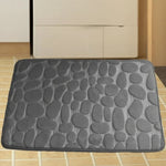 Bath Mat Soft Microfiber Fast-Absorbing Non-Slip & Machine-Washable