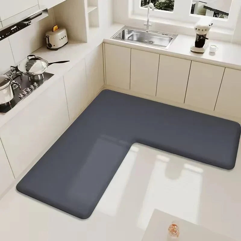 Bath Mat Super Absorbent Coral Velvet Non-Slip Backing