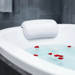 Bath Pillow Contoured Neck Support With Suction Cups