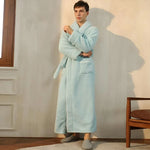 Bathrobe Sherpa Fleece Shawl Collar & Pockets