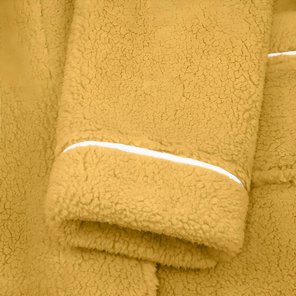 Bathrobe Soft Fleece Cozy Warmth For Home Relaxation