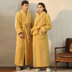 Bathrobe Soft Fleece Cozy Warmth For Home Relaxation