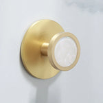 Bathroom Accessories Set Glossy Gold Finish Corrosion Resistant