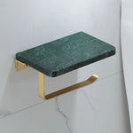 Bathroom Accessories Set Glossy Gold Finish Corrosion Resistant