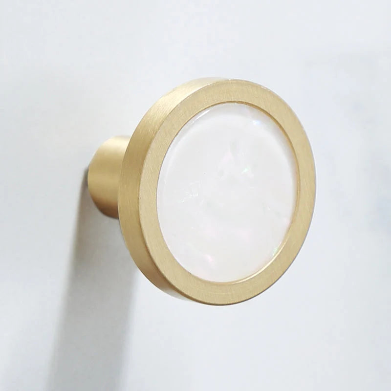 Bathroom Accessories Set Gold Marble Finish & Rust Resistant