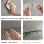 Bathroom Corner Organizer Wall-Mounted Space-Saving
