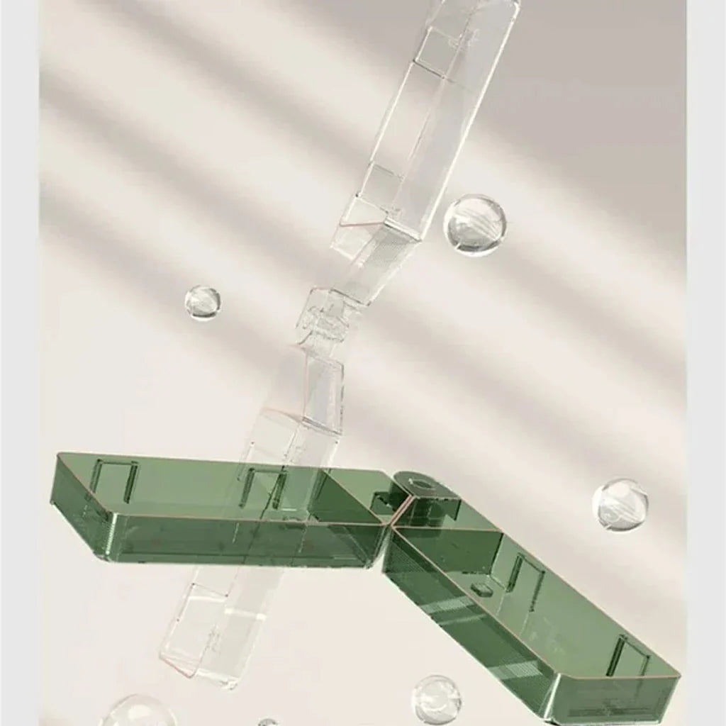 Bathroom Corner Organizer Wall-Mounted Space-Saving