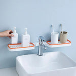 Bathroom Corner Shelf 180° Rotating Tool-Free Installation