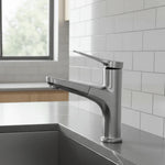Bathroom Faucet Copper Pull-Out Hose Ergonomic Handle