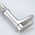 Bathroom Faucet Copper Single-Handle Low Arc