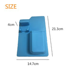 Bathroom Organizer Silicone Drainage Design Adhesive-Free