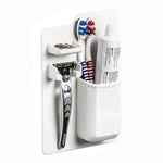 Bathroom Organizer Silicone Drainage Design Adhesive-Free